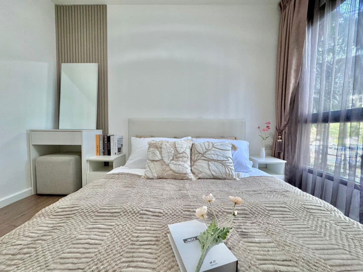 รูป ให้เช่า  ไอคอนโด งามวงศ์วาน 2      *** 7,000 บ. / เดือน 🔹 พื้นที่ 27.35 ตร.ม.   🛏 1 ห้องนอน 1 ห้องน้ำ   🏢 ชั้น 2 ตึก A - รูปที่ 1/16