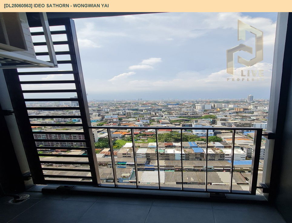 picture DL25060563 Condo for rent, IDEO Sathorn - Wongwian Yai near BTS Wongwian Yai, ready to move in, call urgently 0656133286 LineID @534wlwof - 12/12