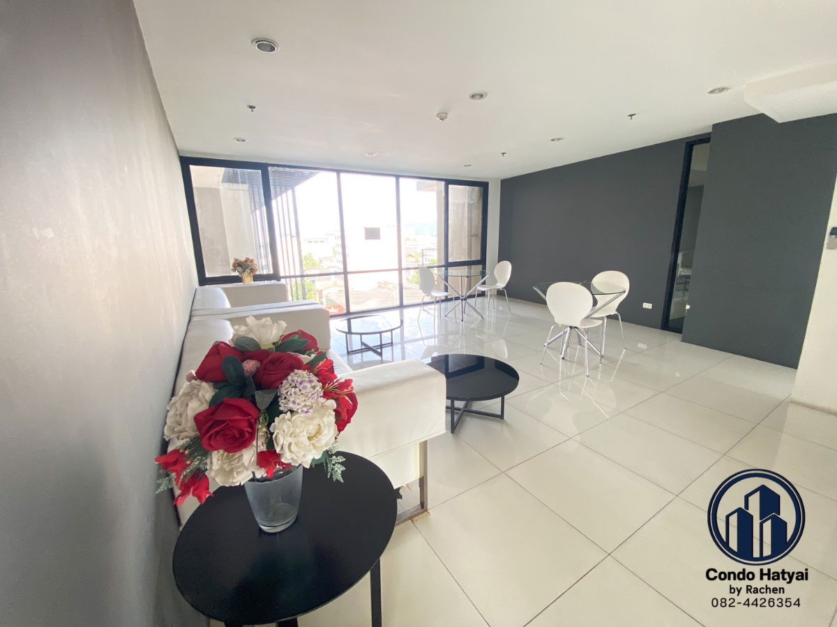picture For rent: Plus Condo 2 Hat Yai, District 8, 24th floor, city view, northwest, District 8, rent 7,000 baht/month - 27/29