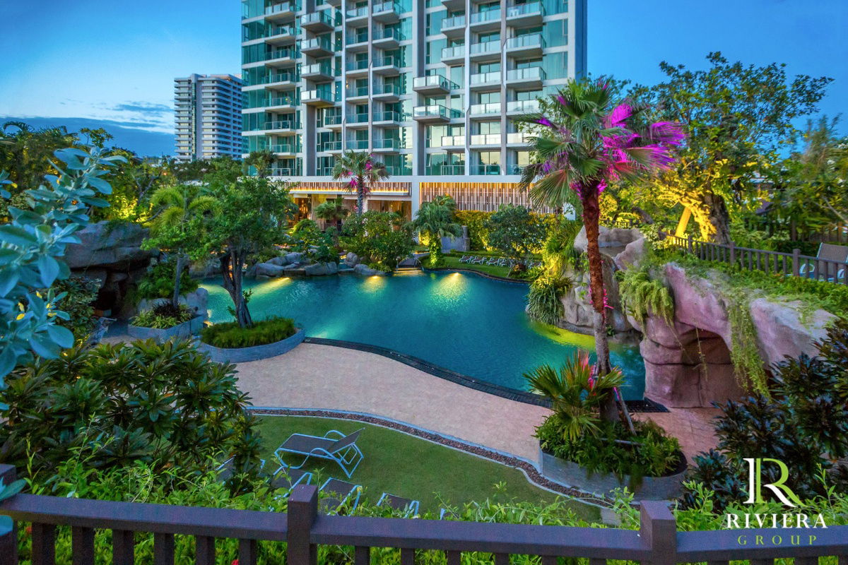 รูป คอนโดหรูให้เช่า Riviera Wongamat Beach 1 ห้องนอน ชั้นสูง วิวทะเล พัทยา - รูปที่ 17/17