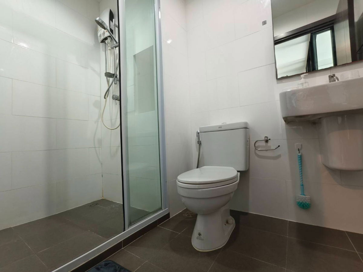 รูป Condo for rent  : The Base Park East Sukhumvit 77(BTS Onnut ) MK-02  line @livingbkk - รูปที่ 9/10