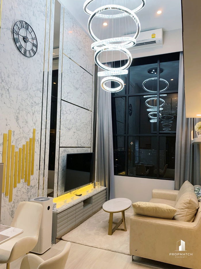 รูป ✨Flash Deal ✨KnightsBridge Prime Sathorn (Duplex1Bed1Bath44SQM.) พร้อมอยู่ ! เพียง 36,000 บาทต่อเดือน Tel.0981315848 @propmatch - รูปที่ 2/12