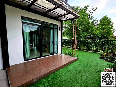 บ้านเดี่ยวให้เช่า : เช่า บ้าน 2 ชั้น The Connect หลักสี่-ดอนเมือง บ้านทำเลดี ติดสนามบินดอนเมือง และใกล้ รร.นานาชาติ Harrow