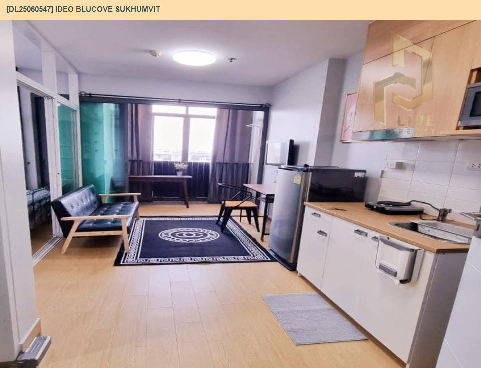 picture DL25060547 Condo for rent, IDEO Blucove Sukhumvit near BTS Udom Suk, ready to move in, call urgently 0656133286 LineID @655ebbvc - 6/14