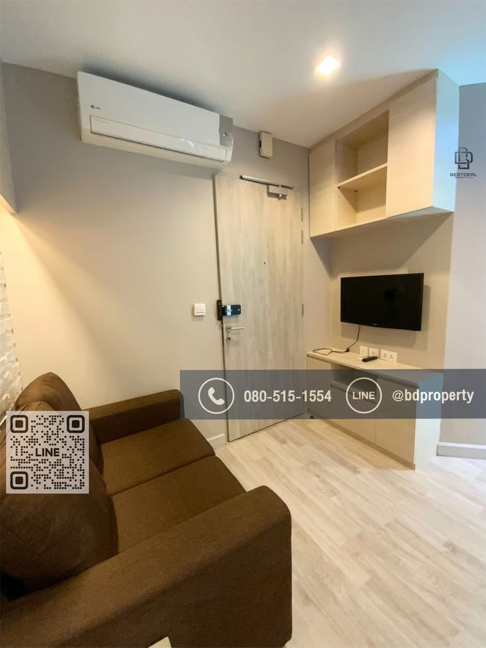 picture Bestdeal  FOR RENT Studio 22 sqm. Rental 14,000 THB /month CONDO “IDEO MOBI RAMA 9” Near Phraram Kao 9 MRT Station 80 meters. - 5/7