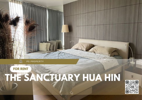 For rent 📍 The Sanctuary Hua Hin 📍2 bedrooms, 3 bathrooms, fully furnished and equipped with appliances, near Khao Takiab
