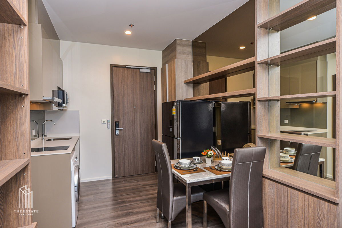 รูป Condo for RENT Whizdom Essence ห้องแต่งสวย ใกล้ BTS ปุณณวิถี 1 ห้องนอนขนาดใหญ่ @25,000 Baht - รูปที่ 8/11