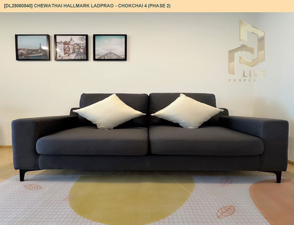 picture DL25060540 Condo for rent, Chewathai Hallmark Ladprao - Chokchai 4 (Phase 2) near -, ready to move in, call urgently 0656133286 LineID @655ebbvc - 11/17