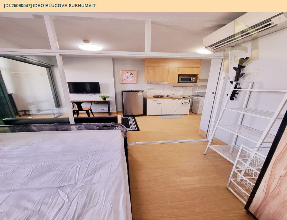 picture DL25060547 Condo for rent, IDEO Blucove Sukhumvit near BTS Udom Suk, ready to move in, call urgently 0656133286 LineID @655ebbvc - 4/14