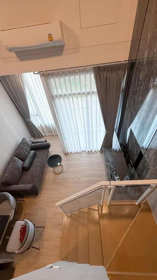 รูป 🔐 #PO2305_075 🔐 ว่างพร้อมอยู่ 🗓️𝐅𝐨𝐫 𝐑𝐞𝐧𝐭 ( 28𝐬𝐪𝐦. Duplex𝟏𝐛𝐞𝐝, 𝟏𝐛𝐚𝐭𝐡 ) 𝐒𝐢𝐚𝐦𝐞𝐬𝐞 𝐑𝐚𝐦𝐚 𝟗 - รูปที่ 2/24