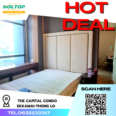 Condos for rent : #R4880 Condo for rent The Capital Condo Ekkamai-Thong Lo 