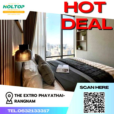 Condos for rent : #Z1110 For rent THE EXTRO Phayathai-Rangnam
