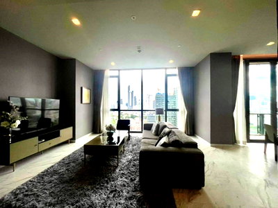 Condos for rent : ● High Floor ● 15+ Floor 125.20 sq.m. 2 Beds | Condo Near J Avenue Thonglor 2 mins., BTS Thonglor 5 mins. and Donki Mall 7 mins.