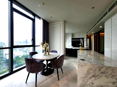 ขายคอนโด : ♢ Luxury style ♢ ชั้น 20+ 125.20 ตร.ม. 2 ห้องนอน | คอนโดใกล้ เจ อเวนิว ทองหล่อ 2 นาที, BTS ทองหล่อ 5 นาที, ดองกิ มอลล์ 7 นาที