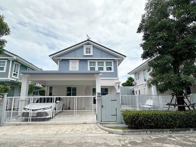ให้เช่าบ้านเดี่ยว Chaiyapruek Bangna กม.7  3 ห้องนอน 3 ห้องน้ำ 55,000/เดือน พร้อมเข้าอยู่