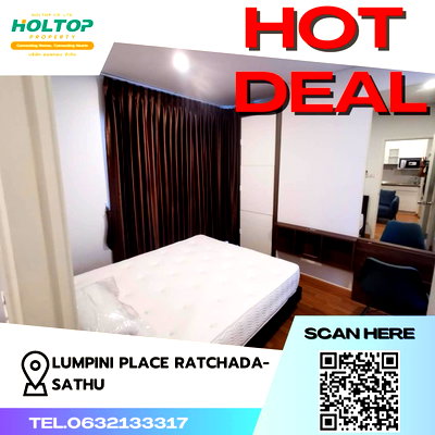 Condos for rent : #Z1122 Condo for rent Lumpini Place Ratchada-Sathu