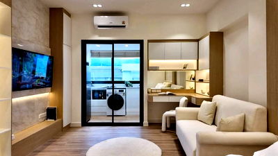 คอนโด เมืองเชียงใหม่ เชียงใหม่ : ปล่อยขายคอนโดศรีธนา1 ห้องรีโนเวทใหม่ เฟอร์ฯใหม่ทุกชิ้น ใกล้เมญ่า , นิมมาน , มช.