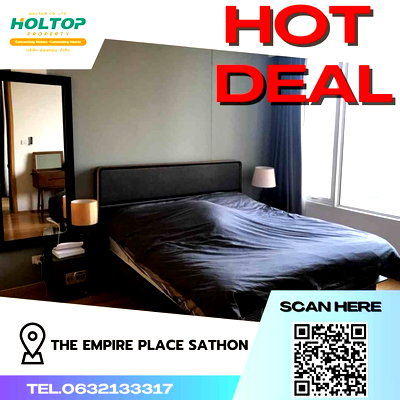 คอนโดให้เช่า : #Z1137 ให้เช่าคอนโด THE EMPIRE PLACE SATHON