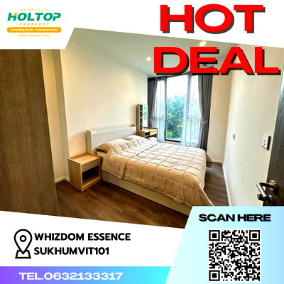 Condos for rent : #Z1125 Condo for rent Whizdom Essence Sukhumvit101