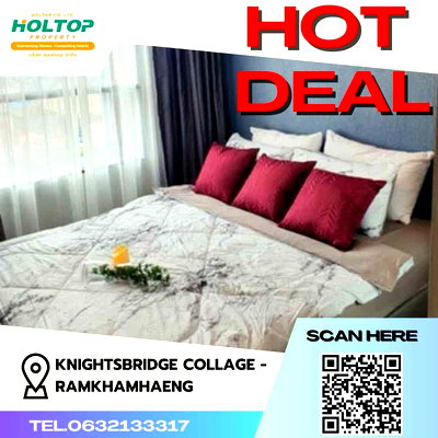 Condos for rent : #Z1127 Condo for rent KnightsBridge Collage - Ramkhamhaeng
