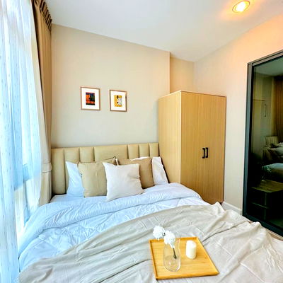 Condos for rent Bang Sue : Condo for rent Metro Sky Prachachuen 2nd floor, Building A, size 29 sq.m. (7-11 under the building)
