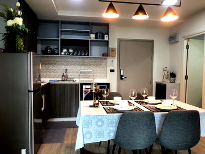 Condos for rent 700 Year Sports Arena Chiang Mai : 🏡 For Rent – Dcondo Rin | 2 Bedroom | Pool View | Building B, 5th Floor