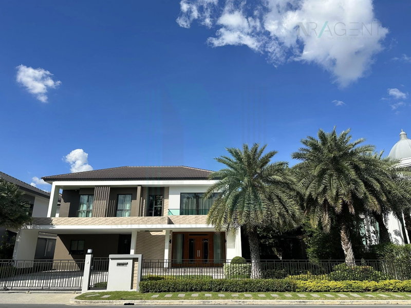 บ้านเดี่ยวให้เช่า : 📌 ให้เช่าบ้านเดี่ยว 2 ชั้น เดอะ แกรนด์ ลักซ์ บางนา-สวนหลวง 4 ห้องนอน 5 ห้องน้ำ