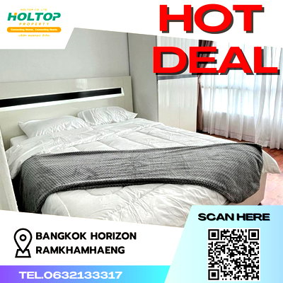 คอนโดให้เช่า : #Z1156 ให้เช่าคอนโด Bangkok Horizon Ramkhamhaeng