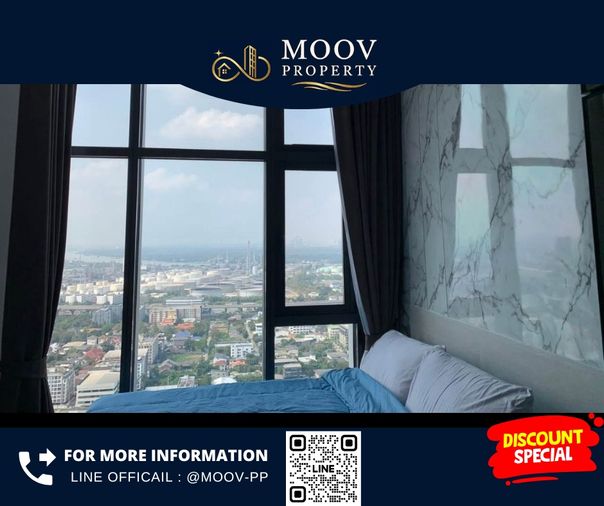 🔥The Line Sukhumvit 101 🔥ห้องสวย ชั้นสูง เฟอร์นิเจอร์ครับ //สอบถามเพิ่มเติมที่ LineOA : @moov-pp