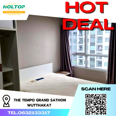 Condos for rent : #R4907 Condo for rent The Tempo Grand Sathon-Wutthakat 