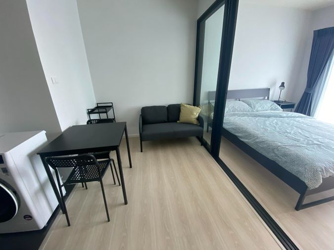 📢FOR RENT>> A Space Mega 1 ✨ขนาด 28 sq.m. พร้อมเฟอร์นิเจอร์ เครื่องใช้ไฟฟ้า เดินทางสะดวก ใกล้ทางด่วน ติด Mega / IKEA บางนา #PPH-SCH016