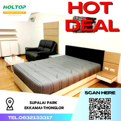 Condos for rent : #S4031 For Rent Supalai Park Ekkamai-Thonglor