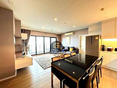 เช่าคอนโด ศรีราชา ชลบุรี : KnightsBridge ศรีราชา 3ห้องนอน 3ห้องน้ำ ชั้นบนสุด  📍 ใกล้โรบินสันและนิคมแหลมฉบัง