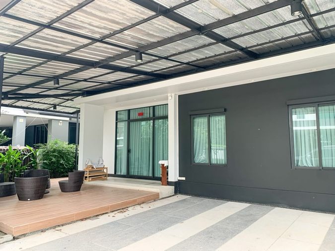 4-bed house for rent, 280 sqm, 60 sq wah, Setthasiri Krungthep kreetha 2