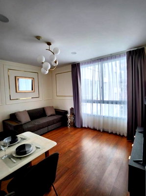 Condos for rent : P1042 Condo for rent, The Parkland Ratchada-Thapra, 2 bedrooms, near BTS, beautiful room, fully furnished, ready to move in.