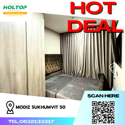 Condos for rent : #Z1186 Condo for rent Modiz Sukhumvit 50