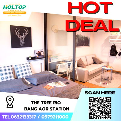 Condos for sale รพ.วชิรพยาบาล : For Sale  The Tree Rio Bangaor Station