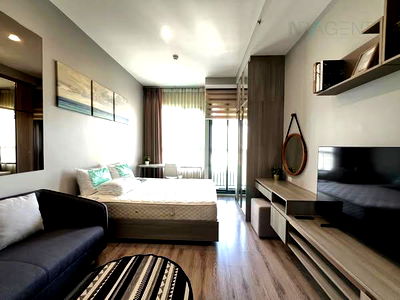 Condos for rent : 🎉 For Rent Condo KNIGHTSBRIDGE PRIME ONNUT Building 1, Floor 27,Studio, Room size 23 sqm