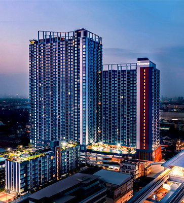 Condos for rent : Rent The Matropolis Samrong Interchange 1  bedroom 1 Bathroom Fully Furnished and Complete Electrical Appliances 