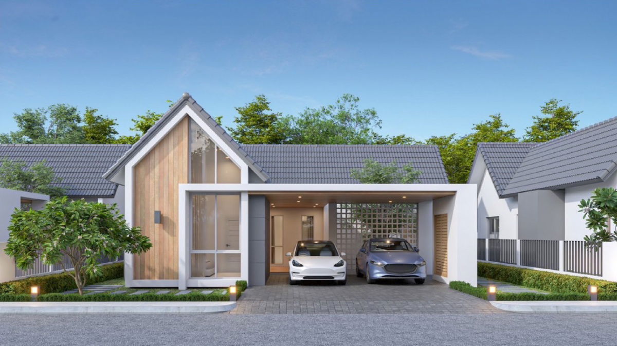 รูป เปิดจองบ้านเดี่ยว ราคาเริ่มต้น 3.5 ล้านบาท ที่ สิงหนคร - รูปที่ 1/5