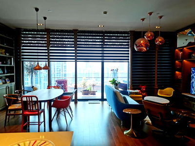 คอนโด BTS ทองหล่อ : ♦ Nice Decoration ♦ ชั้น 25+ | 3 ห้องนอน 196.63 ตร.ม. | ใกล้ BTS พร้อมพงษ์ 110 ม., เอ็มควอเทียร์ 260 ม., เอ็มโพเรียม 260 ม.
