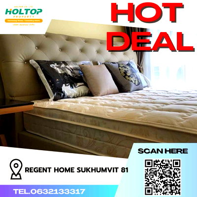 Condos for rent : #Z1213 Condo for rent Regent Home Sukhumvit 81