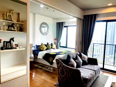 Condos for rent : 🎉 For Rent Condo BLOCS 77 Building 1, Floor 23,1 bed room, Room size 40.00 sqm