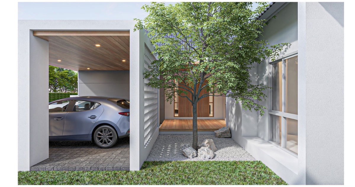 รูป เปิดจองบ้านเดี่ยว ราคาเริ่มต้น 3.5 ล้านบาท ที่ สิงหนคร - รูปที่ 2/5