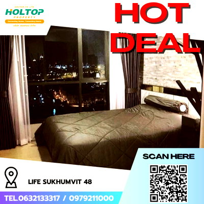 คอนโดให้เช่า : #R4947  ให้เช่าคอนโด Life Sukhumvit 48