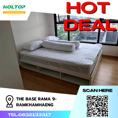 Condos for rent : #Z1208 Condo for rent THE BASE Rama 9-Ramkhamhaeng