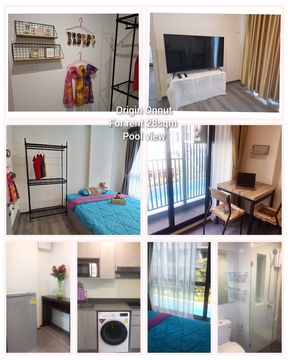 ORIGIN Onnut Rent 1 BR Pool View 