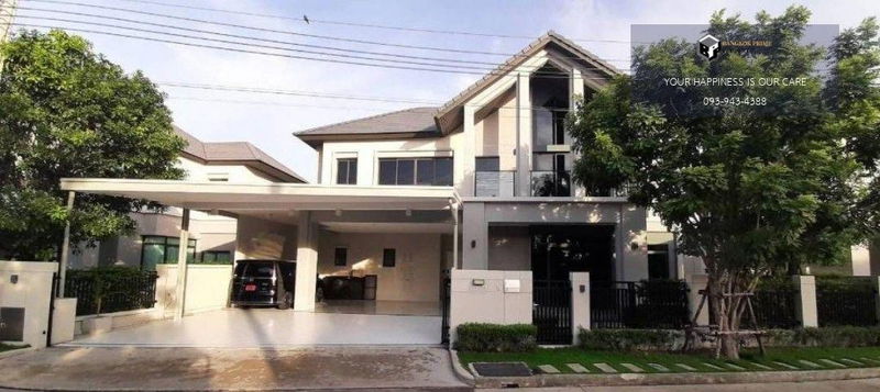 Houses for sale : Bangkok Boulevard Ramintra-Watcharapol | Single house on the main road, near the club | #2025070110778