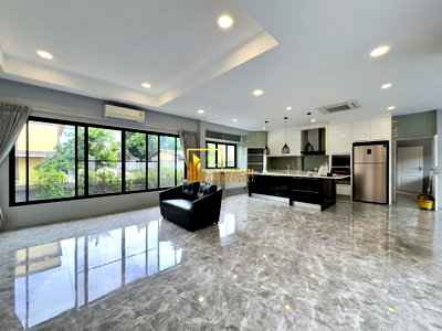 เช่าบ้านเดี่ยว กรมส่งเสริมวัฒธรรม : Impressive 5 Bedroom House With Pool in Phrom Phong - BR27713SH