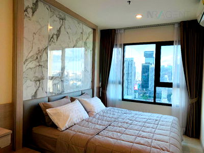 Condos for rent : 🚩Best room!🚩 For Rent Condo LIFE ASOKE Building 1, Floor 24,2 bed room, Room size 55.00 sqm